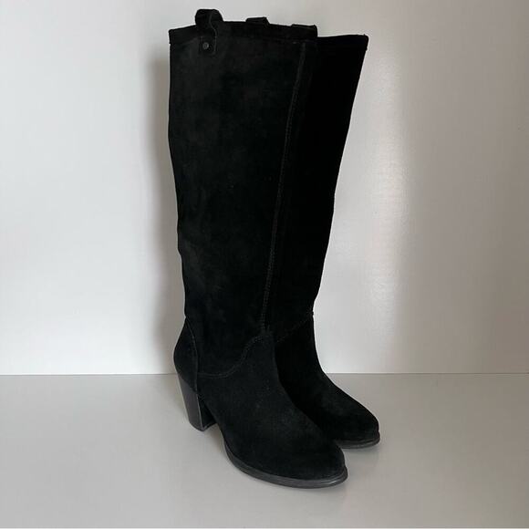UGG Ava Tall Water Resistant Suede Boot - Picture 1 of 13